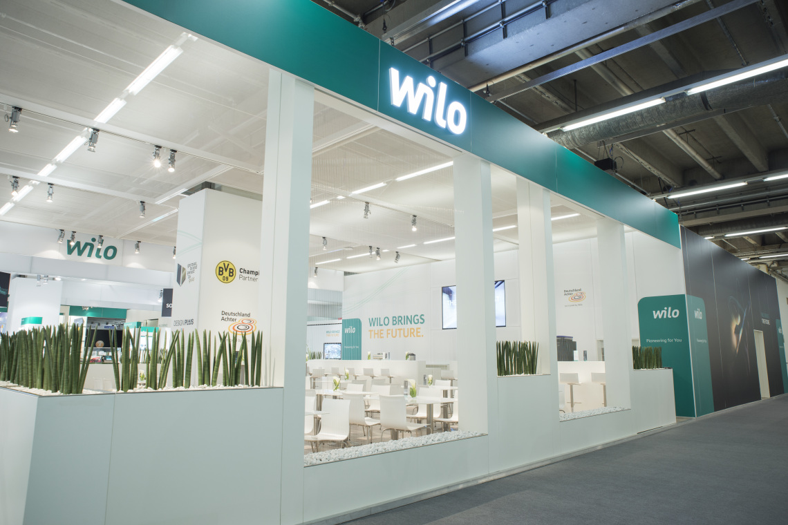 Wilo на выставке ISH 2019.